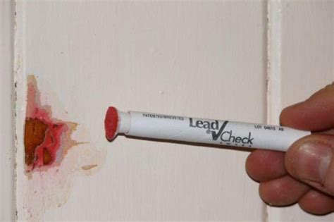 at home lead paint test|lead based paint tester.